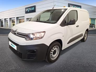 SPOTICAR Citroën Berlingo Van M 1000 Bluehdi 100 S&s Bvm6 Club Occasion - Utilitaire Diesel Blanc - Chambray Les Tours - 1204060676_1