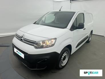 SPOTICAR Citroën Berlingo M 650kg Bluehdi 100ch S&s Occasion - Utilitaire Diesel Blanc Icy - Eybens - 1204061849_1