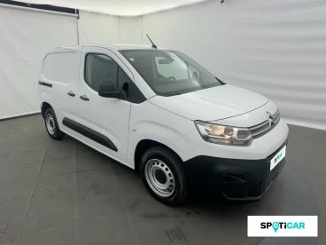 SPOTICAR Citroën Berlingo M 650kg Bluehdi 100ch S&s Occasion - Utilitaire Diesel Blanc Icy - Eybens - 1204061849_3