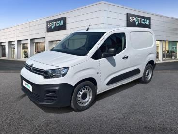 SPOTICAR Citroën Berlingo M 800kg Electrique 136ch Batterie 50 Kwh Occasion - Utilitaire Electrique Blanc Icy - Ales - 1204074214_1