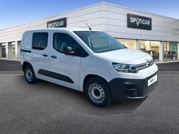SPOTICAR Citroën Berlingo M 800kg Electrique 136ch Batterie 50 Kwh Occasion - Utilitaire Electrique Blanc Icy - Ales - 1204074214_2