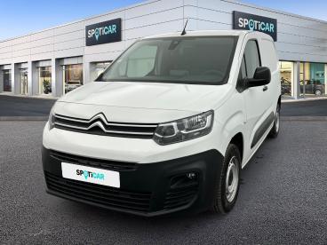SPOTICAR Citroën Berlingo Van M 650 Bluehdi 100 S&s Bvm6 Driver Occasion - Utilitaire Diesel Blanc - Aulnay - 1204088391_1