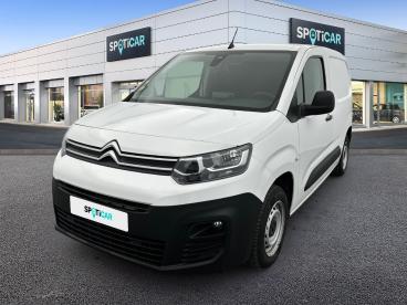 SPOTICAR Citroën Berlingo Van M 650 Bluehdi 100 S&s Bvm5 Driver Occasion - Utilitaire Diesel Blanc - Aulnay - 1204092146_1