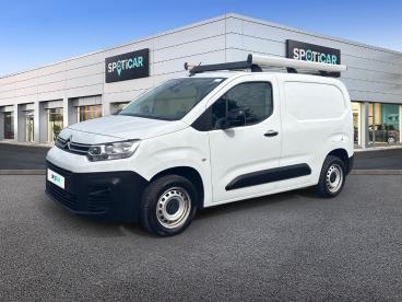 SPOTICAR Citroën Berlingo M 650kg Bluehdi 100 S&s Driver Occasion - Utilitaire Diesel Blanc Banquise - Reims - 1204126944_1