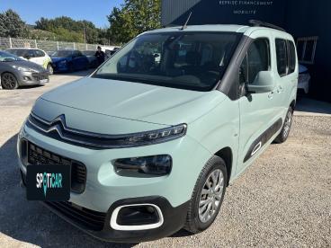 SPOTICAR Citroën Berlingo Taille M Puretech 110 S&s Bvm6 Feel Occasion - Familiale Essence Gris Clair - Callian - 1204127728_1