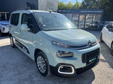 SPOTICAR Citroën Berlingo Taille M Puretech 110 S&s Bvm6 Feel Occasion - Familiale Essence Gris Clair - Callian - 1204127728_3