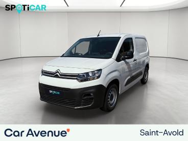 SPOTICAR Citroën Berlingo E-berlingo Van M 800 100 Kw (136 Ch) Batterie 50 K Occasion - Utilitaire Electrique Blanc Icy - Longeville Les St Avold - 1204132328_1