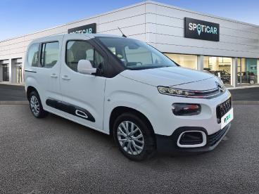 SPOTICAR Citroën Berlingo Taille M Bluehdi 100 S&s Bvm Feel Occasion - Familiale Diesel Blanc Banquise - Glos - 1204132373_3