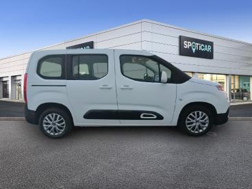 SPOTICAR Citroën Berlingo Taille M Bluehdi 100 S&s Bvm Feel Occasion - Familiale Diesel Blanc Banquise - Glos - 1204132373_4