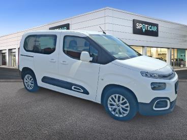 SPOTICAR Citroën Berlingo Taille M Bluehdi 100 S&s Bvm6 Feel Occasion - Familiale Diesel Blanc Banquise - Sance - 1204153615_3