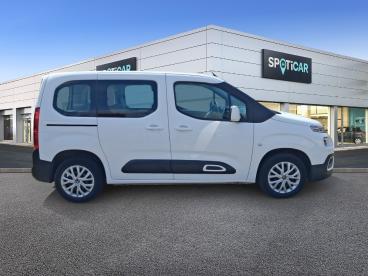 SPOTICAR Citroën Berlingo Taille M Bluehdi 100 S&s Bvm6 Feel Occasion - Familiale Diesel Blanc Banquise - Sance - 1204153615_4