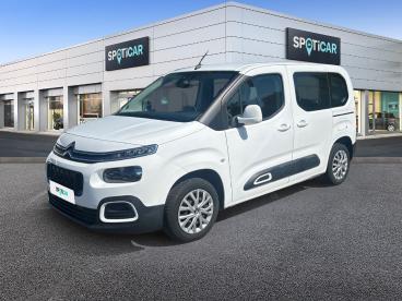 SPOTICAR Citroën Berlingo Taille M Bluehdi 100 S&s Bvm6 Feel Occasion - Familiale Diesel Blanc Banquise - Sance - 1204153617_1