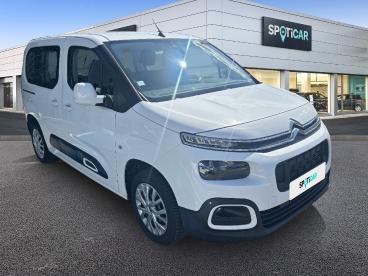 SPOTICAR Citroën Berlingo Taille M Bluehdi 100 S&s Bvm6 Feel Occasion - Familiale Diesel Blanc Banquise - Sance - 1204153617_3
