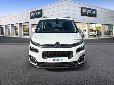 SPOTICAR Citroën Berlingo M Puretech 110ch S&s Feel Occasion - Familiale Essence Blanc Banquise (o) - Valenciennes - 1204198460_2