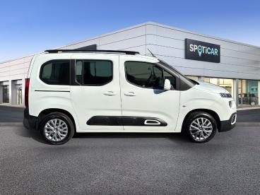 SPOTICAR Citroën Berlingo M Puretech 110ch S&s Feel Occasion - Familiale Essence Blanc Banquise (o) - Valenciennes - 1204198460_4