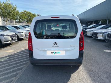 SPOTICAR Citroën Berlingo M Puretech 110ch S&s Feel Occasion - Familiale Essence Blanc Banquise (o) - Valenciennes - 1204198460_5