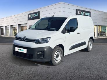 SPOTICAR Citroën Berlingo E-berlingo Van M 800 100 Kw (136 Ch) Batterie 50 K Occasion - Utilitaire Electrique Blanc Icy - Noyon - 1204201400_1