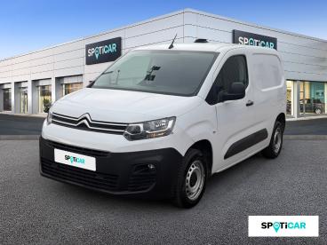 SPOTICAR Citroën Berlingo Van M 650 Bluehdi 100 S&s Bvm6 Occasion - Utilitaire Diesel Blanc - La Chapelle Saint Luc - 1204238756_1