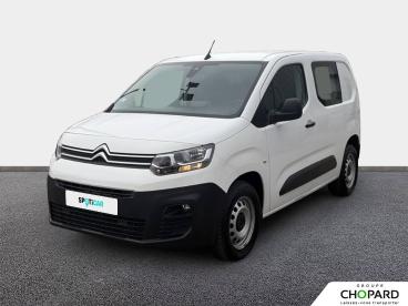 SPOTICAR Citroën Berlingo Van M 1000 Bluehdi 100 S&s Bvm6 Worker Occasion - Utilitaire Diesel Blanc - La Chapelle Saint Luc - 1204238757_1