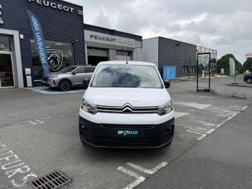 SPOTICAR Citroën Berlingo Van M 650kg Bhdi 100 S&s Bvm Driver Connect Occasion - Utilitaire Diesel Blanc - Chauvigny - 1204002492_2