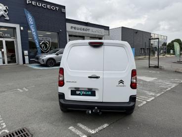SPOTICAR Citroën Berlingo Van M 650kg Bhdi 100 S&s Bvm Driver Connect Occasion - Utilitaire Diesel Blanc - Chauvigny - 1204002492_5