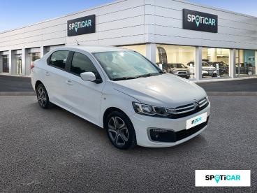 SPOTICAR Citroën C-elysee Puretech 82 Bvm Confort Occasion - Berline Essence Blanc - Thimory - 1203187946_3