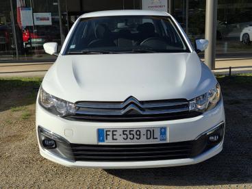 SPOTICAR Citroën C-elysee Puretech 82 Bvm Live Occasion - Berline Essence Blanc - Givors - 1203668842_2