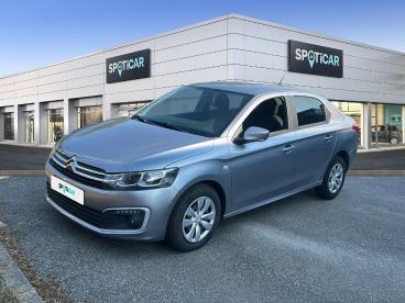 SPOTICAR Citroën C-elysee C-elysee Bluehdi 100 Live Occasion - Berline Diesel Gris Fonce - Auzebosc - 1204106399_1