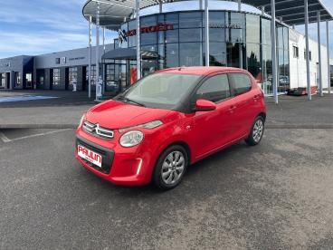 SPOTICAR Citroën C1 1.0i Confort Occasion - Citadine Essence Rouge - Lempdes - 1203318836_1