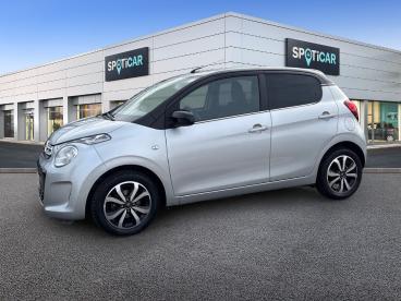 SPOTICAR Citroën C1 Vti 72 S&s Shine 5p E6.d Occasion - Citadine Essence Gris Galaxite (m) - Reims - 1203726968_1