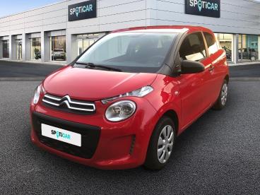 SPOTICAR Citroën C1 Vti 72 Live 3p Occasion - Citadine Essence Rouge Scarlet (o) - Sarreguemines - 1203750470_1