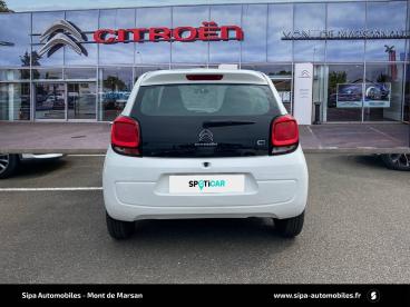 SPOTICAR Citroën C1 Vti 72 S&s Feel Occasion - Citadine Essence Blanc - Lescar - 1203751801_1