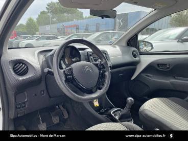 SPOTICAR Citroën C1 Vti 72 S&s Feel Occasion - Citadine Essence Blanc - Lescar - 1203751801_4