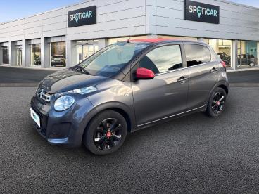 SPOTICAR Citroën C1 Airscape Vti 72 S&s Shine Occasion - Citadine Essence Blu Mare - Saint Malo - 1203759667_1