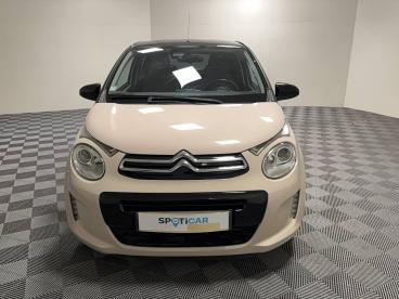 SPOTICAR Citroën C1 Vti 72 Elle Occasion - Citadine Essence Beige - Migne Auxances - 1203768291_2
