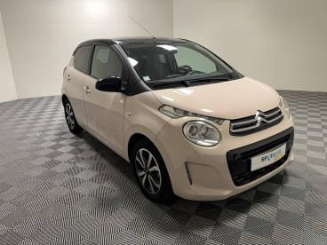 SPOTICAR Citroën C1 Vti 72 Elle Occasion - Citadine Essence Beige - Migne Auxances - 1203768291_3