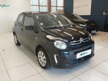 SPOTICAR Citroën C1 Vti 72 Feel 5p Occasion - Citadine Essence Noir Caldera (m) - Concarneau - 1203777055_3