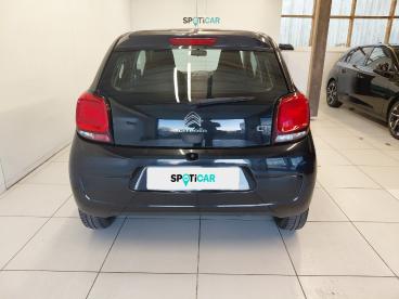 SPOTICAR Citroën C1 Vti 72 Feel 5p Occasion - Citadine Essence Noir Caldera (m) - Concarneau - 1203777055_5