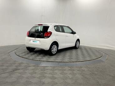 SPOTICAR Citroën C1 Vti 72 S&s Feel Occasion - Citadine Essence Blanc - Le Bouscat - 1203788490_5