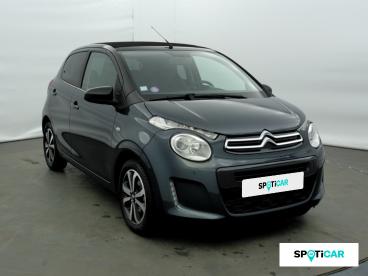 SPOTICAR Citroën C1 Airscape Vti 72 S&s Shine 5p E6.d Occasion - Citadine Essence Gris Carlinite Metal - Albertville - 1203794657_3