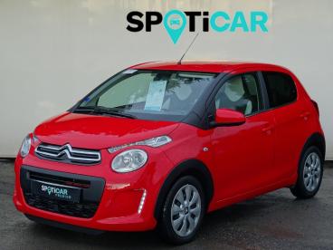 SPOTICAR Citroën C1 Vti 72 S&s Bvm Millenium Occasion - Citadine Essence Rouge - Aubenas - 1203797363_1