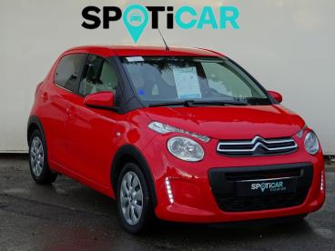 SPOTICAR Citroën C1 Vti 72 S&s Bvm Millenium Occasion - Citadine Essence Rouge - Aubenas - 1203797363_2