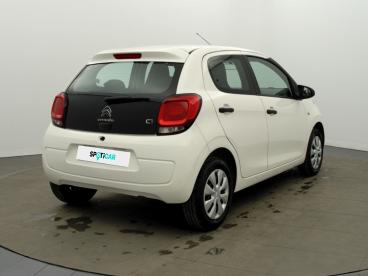 SPOTICAR Citroën C1 Vti 72 S&s Live Occasion - Citadine Essence Blanc - Nanterre - 1203798303_5