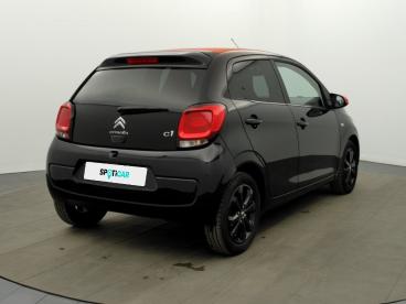 SPOTICAR Citroën C1 Puretech 82 Airscape Shine Occasion - Citadine Essence Noir - Garches - 1203812763_5