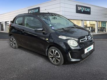 SPOTICAR Citroën C1 Airscape 82 Shine 3p Occasion - Citadine Essence Noir Caldera (m) - Aubagne - 1203817386_3