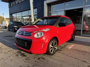 SPOTICAR Citroën C1 Airscape Vti 72 S&s Shine 5p E6.d Occasion - Citadine Essence Rouge Scarlet (o) - Marseille - 1203820656_1