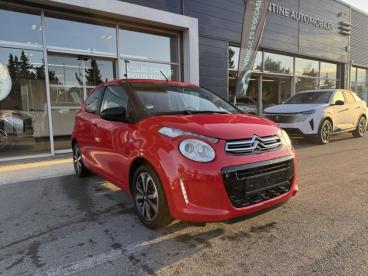 SPOTICAR Citroën C1 Airscape Vti 72 S&s Shine 5p E6.d Occasion - Citadine Essence Rouge Scarlet (o) - Marseille - 1203820656_3