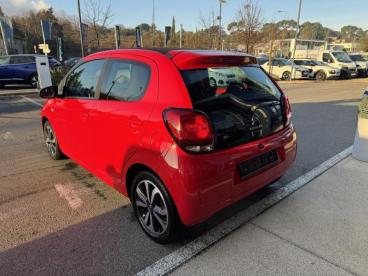 SPOTICAR Citroën C1 Airscape Vti 72 S&s Shine 5p E6.d Occasion - Citadine Essence Rouge Scarlet (o) - Marseille - 1203820656_5