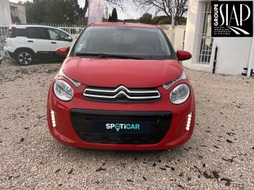 SPOTICAR Citroën C1 Vti 72 Etg Shine Occasion - Citadine Essence Rouge - Martigues - 1203824192_2