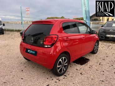 SPOTICAR Citroën C1 Vti 72 Etg Shine Occasion - Citadine Essence Rouge - Martigues - 1203824192_4